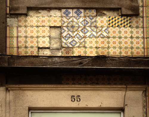 Mixed tiles